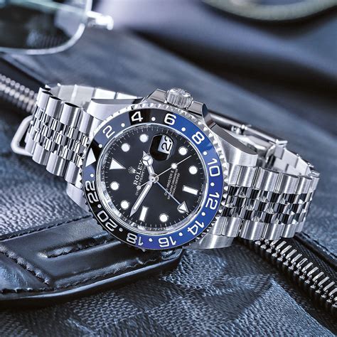 rolex batman 2021|Rolex gmt master 2 Batman.